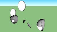 DEADMAU5 HELMET (USING OFFICIAL MEASUREMENTS) + COMPONENTS TO EDIT AS U WISH :)