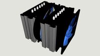 A modified Noctua NH-D14