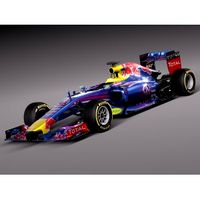 Formula 1 Infiniti RedBull 2014 - 3D Model