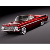 Chevrolet El Camino 1959 3D Model