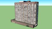 Gebouw in Chicago, Illinois, Verenigde Staten