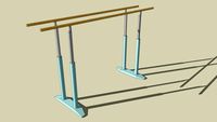 Gymnastics Parallel bars (Barres Parallèles)
