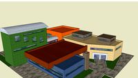 Modern building