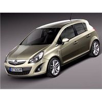 Opel Corsa 5 door 2012 3D Model