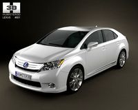 Lexus HS 2010 3D Model