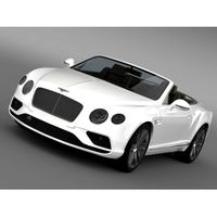 Bentley Continental GTC 2015 - 3D Car for Maya