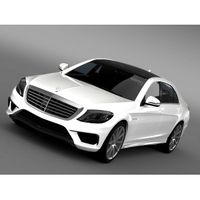 Mercedes Benz S 63 AMG W222 2013 - 3D Car for Maya