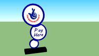 National Lottery Promotional Sign