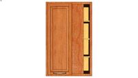 Wall Blind Corner Single Door 48H