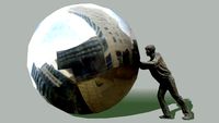Sculpture, Clarence Dock, Leeds
