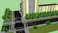 Wieżowiec Leoparda - Kraków / Highrise building by Ciociahrynia #2