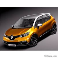 Renault Captur 2014 - 3D Model