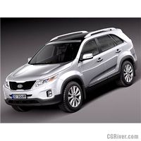 Kia Sorento 2014 - 3D Model