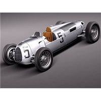 Auto Union Type C 1936 3D Model