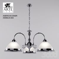 ARTE LAMP / AMERICAN DINER A9366LM-3SS