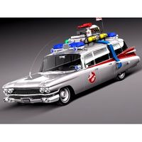 Cadillac ECTO-1 Ghostbusters 1959 - 3D Model