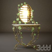 Dressing Table With Mirror