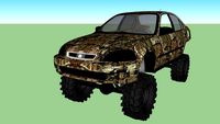 Redneck Honda Civic