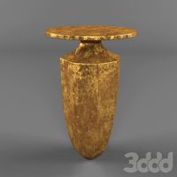 art deco regency modern side table