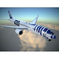 Boeing 787 Dreamliner Star Wars - 3D Model