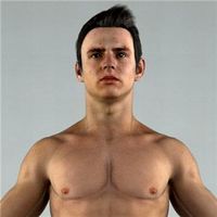 ATHLETE (SPORT)- RIGGED 3D MODEL (SMan0001HD2CS)