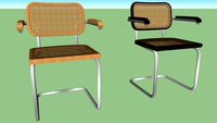 Sedia Cesca B32 -Marcel Breuer