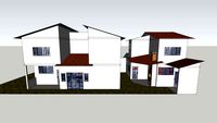 Casa com edícula