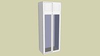 mueble blanco baño