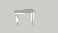 Ikea LINNMON/ ADILS table white