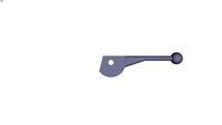 Single cam lever Ø12
