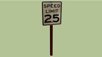 Speed Limit Sign