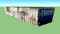 Gebouw in Brussel Hoofdstad, België