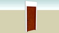 crcs door 30 wood closed
