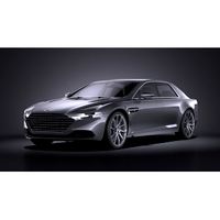 Aston Martin Lagonda 2016 VRAY - 3D Model