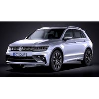 Volkswagen Tiguan R 2017 - 3D Model
