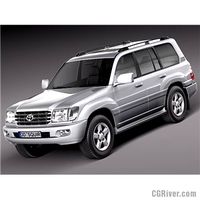 Toyota Land Cruiser J100 1997-2007 - 3D Model