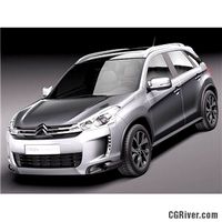 Citroen C4 Aircross 2013 - 3D Model