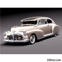 Chevrolet Fleetline Aerosedan 1948 - 3D Model