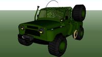 UAZ 469 kickin' hard