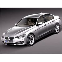 BMW 3 f30 2013 sedan 3D Model