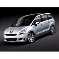 Peugeot 5008 3D Model