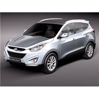 Hyundai Tucson 2011 3D Model
