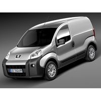 Peugeot Bipper 2008 - 3D Model