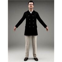 BUSINESSMAN - RIGGED 3D MODEL(BMan0004M3CS)