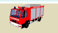 MAN 8.163 L2000 Feuerwehr Tanklöschfahrzeug TLF8/18