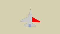 Plane, F-15C Eagle, 2D, Solo Wing Pixy