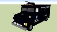 rinoceronte camion blindado de la policia federal preventiva ssp pfp