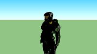 Halo Reach airborne spartan paratrooper