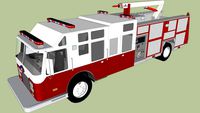 Pierce Fire Engine With Piercing Nozzle