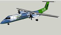 FLYbe Dash 8 - Q400 (ECO Livery)